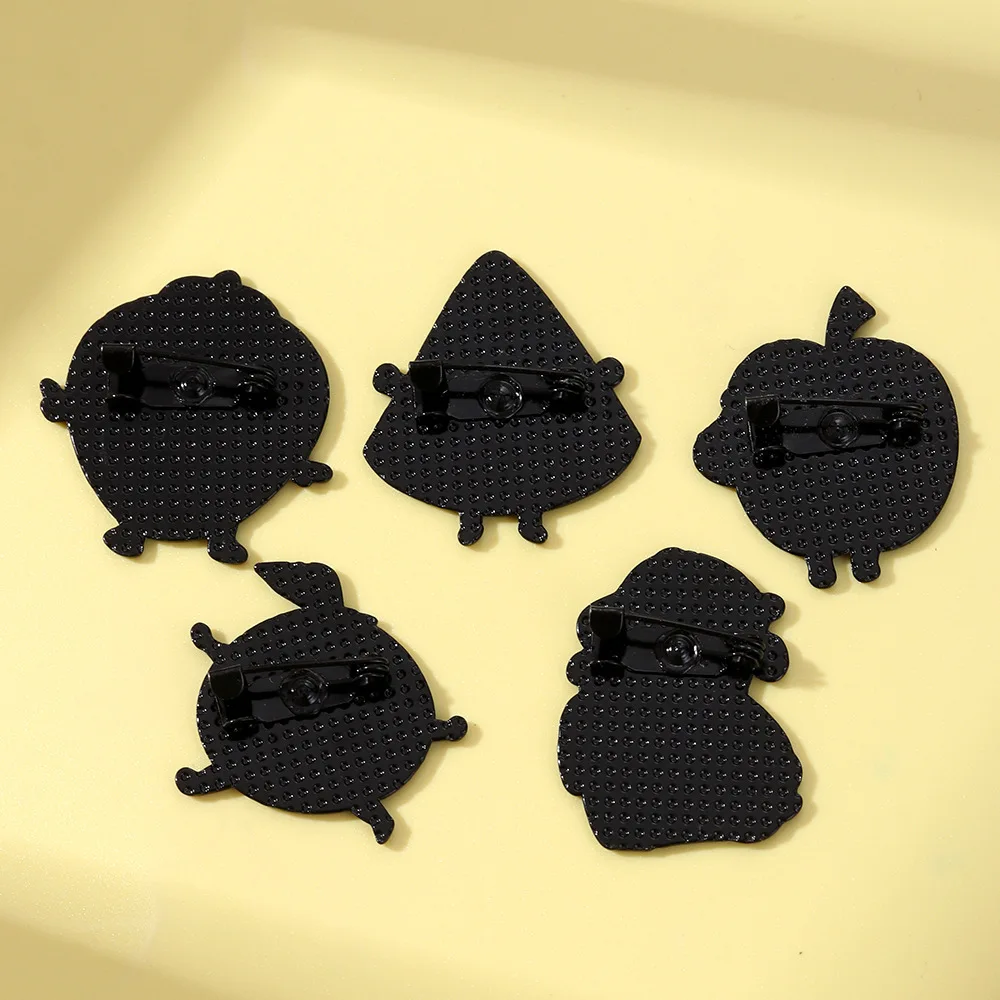 새롭고 귀여운 크레용 신짱 과일 모양 에나멜 뱃지, 만 - Embroidery Reddit 리뷰 및 가격