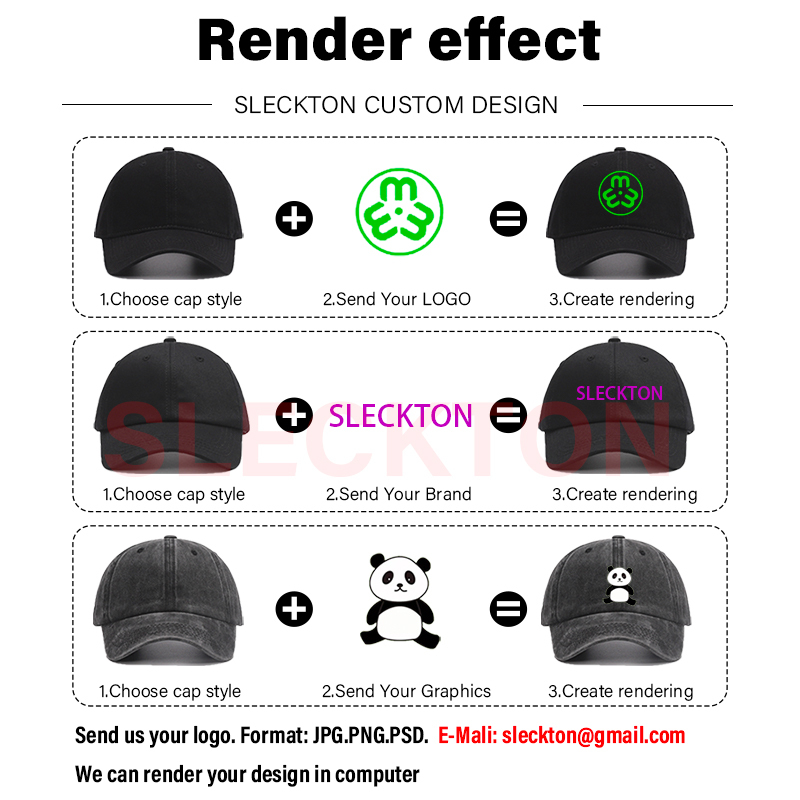 SLECKTON 로고 남성과 여성을위한 맞춤형 야구 모 - Embroidery Design Logo 리뷰 및 가격