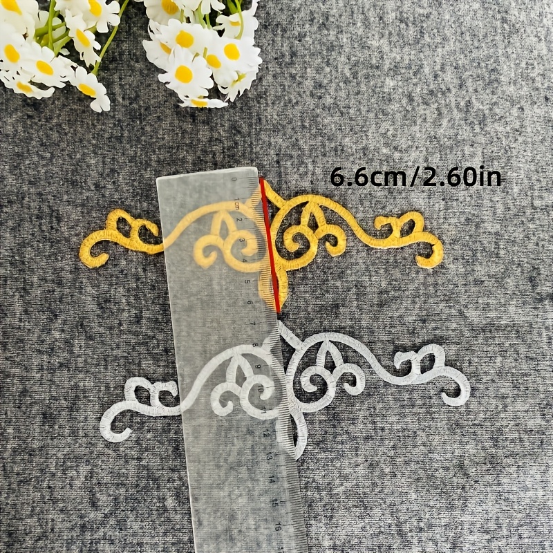 다양한 패턴의 자수 패치 5개 세트. 패치 제작 및 D - Embroidery Meaning 리뷰 및 가격