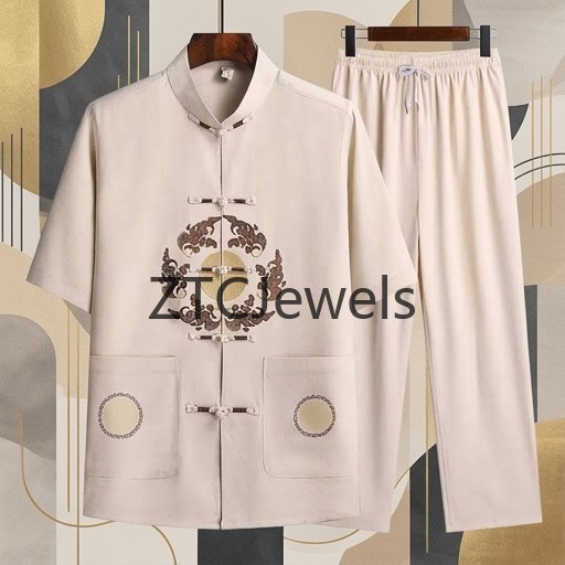 전통 중국 쿵푸 정장 남성용 영춘 태극권 코스프레 의상 - Embroidery Cotton Shirt 리뷰 및 가격
